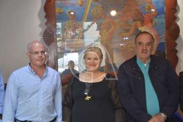 El Casino de Telde homenajea a 18 socios y al que fuera su conserje durante 40 años (Foto TA y TF)